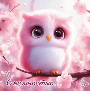 Двойная бирка для подарка «С нежностью...»