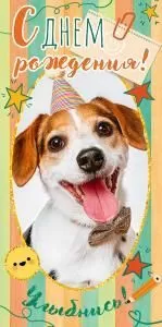 Конверт для денег «С Днем рождения!» 