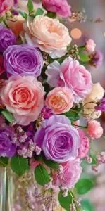 Конверт для денег без надписи (розы)