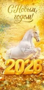 Конверт для денег «Символ года 2026»