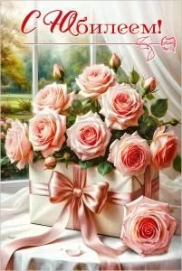 Открытка «С Юбилеем!»