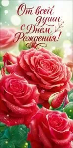 Конверт для денег «С Днем Рождения!»