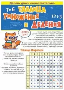 Буклет для шпаргалки «Таблица умножения / Таблица деления» Буклет для шпаргалки «Таблица умножения / Таблица деления»