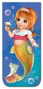 Закладка на магните «Русалка»