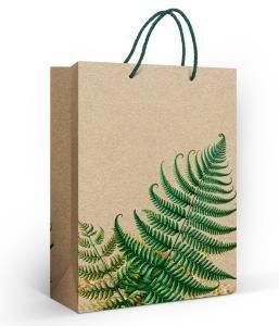 Пакет подарочный (ML) «Папоротник»
