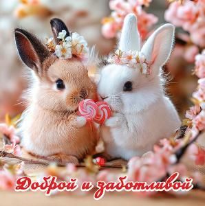 Бирка двойная «Доброй и заботливой»