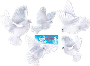 Набор оформительский «Голуби»