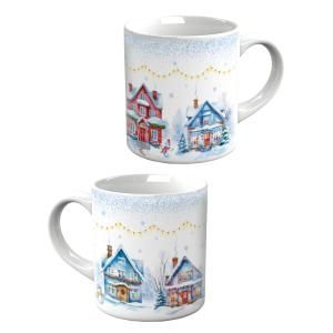 Кружка «Новогодние домики»