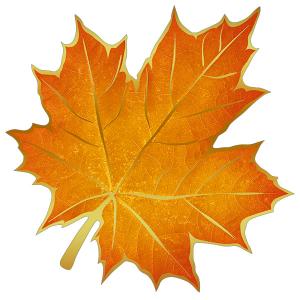 Украшение «Кленовый лист»