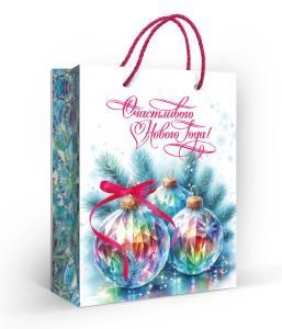 Пакет подарочный «Счастливого Нового года!» (MS)