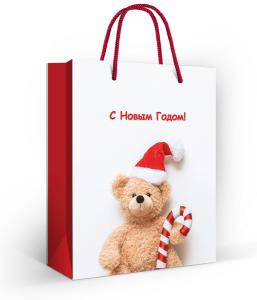 Пакет подарочный С Новым годом!