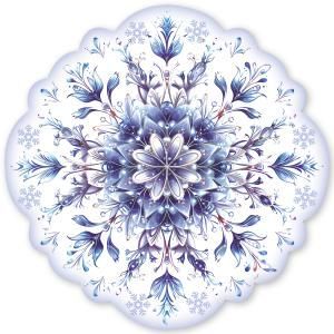 Украшение на скотче «Снежинка»