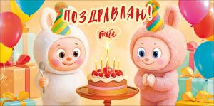 Конверт для денег "Поздравляю!"