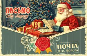 Письмо Деду Морозу (Дед Мороз читает письмо)