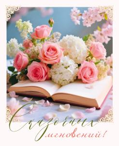 Открытка «Сказочных мгновений!»