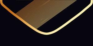 Конверт для денег без надписи (золотые полосы на черном фоне)