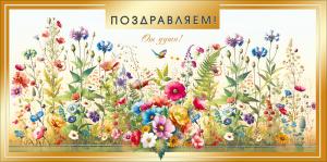 Конверт для денег "Поздравляем!"