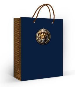 Пакет подарочный (MS) «Бронзовый лев»