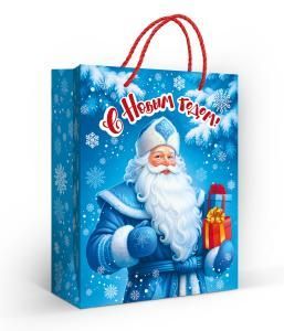 Пакет подарочный «С Новым годом!» (M)