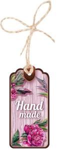 Бирка для подарка «Hand made»
