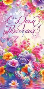 Конверт для денег «С Днем рождения!»