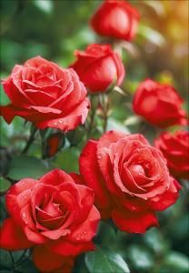 Бирка без надписи (розы красные)