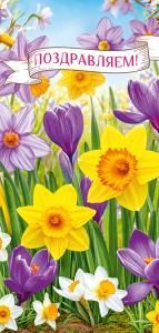 Открытка «Поздравляем!»