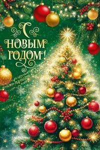 Открытка «С Новым годом!»