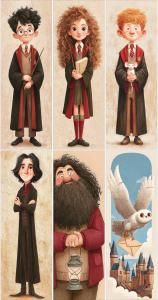 Набор закладок «Гарри Поттер» (6шт)