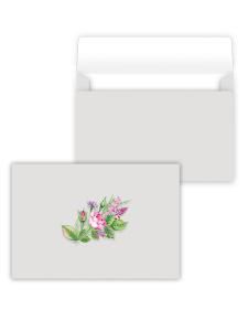 Конверт художественный средний «Цветочная ветка - Роза»