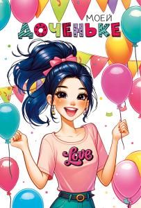 Открытка «Дочке»