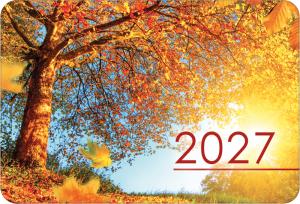 Календарь карманный на 2027 год (золотая осень)