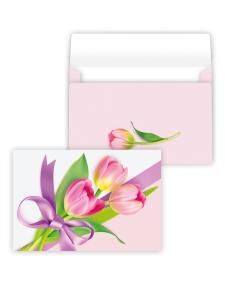 Конверт художественный средний «Тюльпаны»