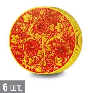 Набор тарелок (d=18 см) «Народные промыслы»