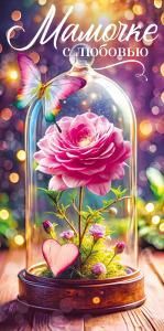 Конверт для денег «Мамочке с любовью!»