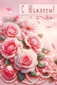 Открытка «С Юбилеем!»