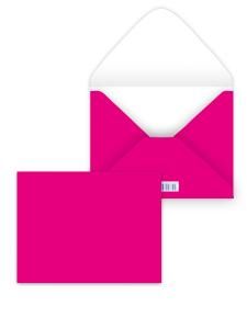 Конверт художественный малый «Маджента»