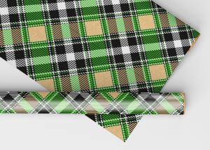 Упаковочная бумага Шотландка 2 листа