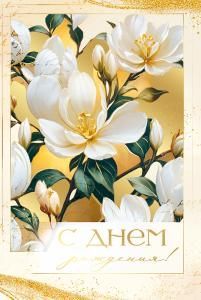 Открытка «С Днем рождения!» 