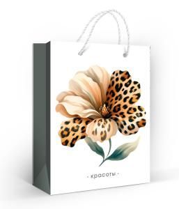 Пакет подарочный «Тигровая лилия» (MS)