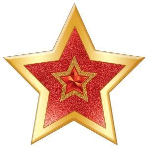 Украшение на скотче «Звезда»