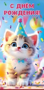 Конверт для денег «С днем рождения!»