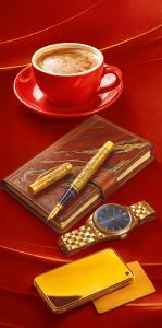 Конверт для денег без надписи (деловой набор на красном)