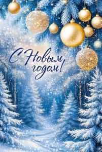 Открытка «С Новым годом!»