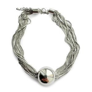 Браслет серебро