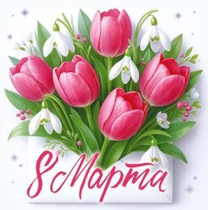 Бирка «8 марта»