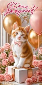 Конверт для денег «С Днём рождения!»