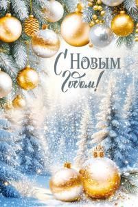 Открытка «С Новым годом!»