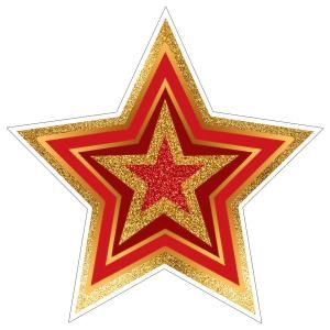 Украшение на скотче «Звезда»
