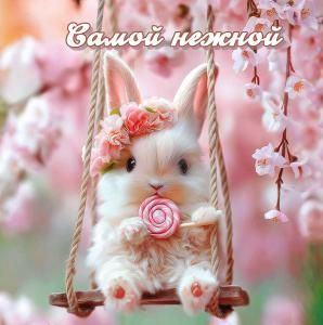 Бирка двойная «Самой нежной»